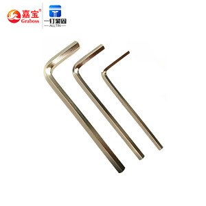 Alta qualità CRV acciaio <span class=keywords><strong>chiave</strong></span> <span class=keywords><strong>esagonale</strong></span> L tipo testa piatta 0.9mm-27mm dimensione metrica nichel duro placcato eccellente trattamento termico - Product Image 3