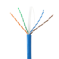 OWIRE Cat 6 U/UTP Lan Cable Separador Cruzado Estructura Ethernet Cable 250MHz para Instituciones Financieras Cableado Interior