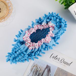 Serpillère YiMing en microfibre chenille écologique pour cuisine, avec couvre-chaussures, épaisse, à lacets, pour nettoyage de sols, détachable et lavable - Product Image 6