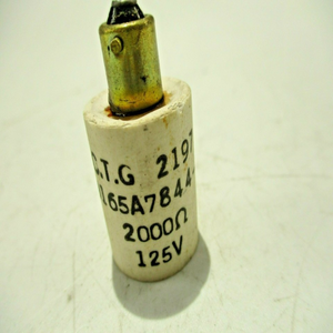 NOUVEAU RÉSISTEUR DE LAMPE TÉMOIGNAGE GEET 0165A78443 2K OHMS 125V - Product Image 1