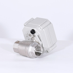 Vanne à boisseau sphérique électrique en acier inoxydable 1/2 pouce DN15 pour l'utilisation à l'eau et à l'air à température normale - Product Image 3