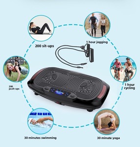 Plateforme vibrante RS <span class=keywords><strong>pour</strong></span> exercices à domicile, équipement de gym, machine de vibration <span class=keywords><strong>pour</strong></span> brûler les graisses corporelles - Product Image 2