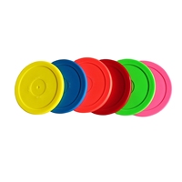 Palets de hockey sur air 73 mm en plastique pour jeux d'arcade à monnayeur, pièces de table de hockey sur glace, six couleurs
