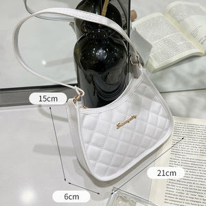 PU cuir Simple extérieur décontracté tendance sac à main sous les bras sac téléphone femmes sacs à bandoulière - Product Image 6