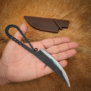Couteau utilitaire en acier fait main de style médiéval Pak Enterprises, couteau médiéval traditionnel, best-seller, service OEM personnalisable - Product Image 5