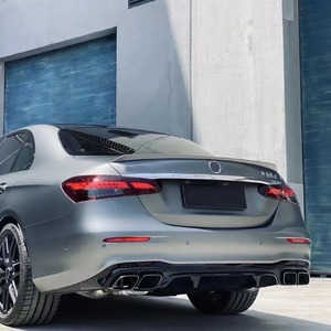 ชุดแต่งท้ายรถยนต์ Mercedes-Benz E-Class W213 ครบชุด วัสดุ ABS พร้อมปลายท่อไอเสีย สปอยเลอร์ลิป ปี 2020-2023 - Product Image 3