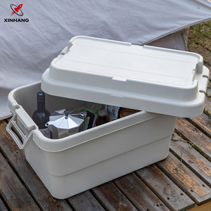 Xinhang, herramientas para acampar, cesta de almacenamiento de comestibles, de tamaño variado, resistente al aplastamiento, fácil de llevar, caja de organización para acampar de alta calidad - Product Image 3