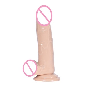 Consolador Realista de TPE Suave con Ventosa Juguete Sexual <span class=keywords><strong>Manual</strong></span> para Masturbación Femenina <span class=keywords><strong>Dildo</strong></span> de Cristal <span class=keywords><strong>Manual</strong></span> para Mujer - Product Image 6
