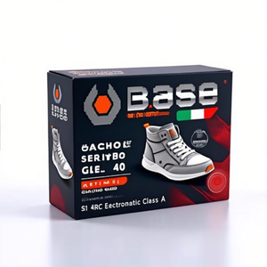 Base Mechanic Safety <b>Shoe</b> Grey Blue Size 40 S1 SRC Electrostatic Class A - Product Image 3