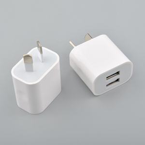 Chargeur USB double port Type-C 5V 2.1A avec protection OTP/OVP PD QC3.0 10W, prise AU, certifié SAA CE ROHS FCC, vente en gros OEM - Product Image 4