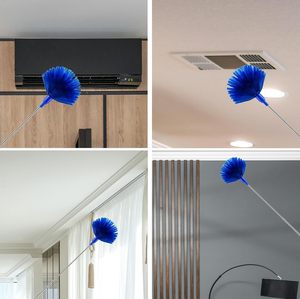 <span class=keywords><strong>Balai</strong></span> à toile d'araignée en sisal avec manche en bois réglable pour nettoyer les coins, les plafonds et les zones hautes, idéal pour la poussière dans toute la maison - Product Image 6