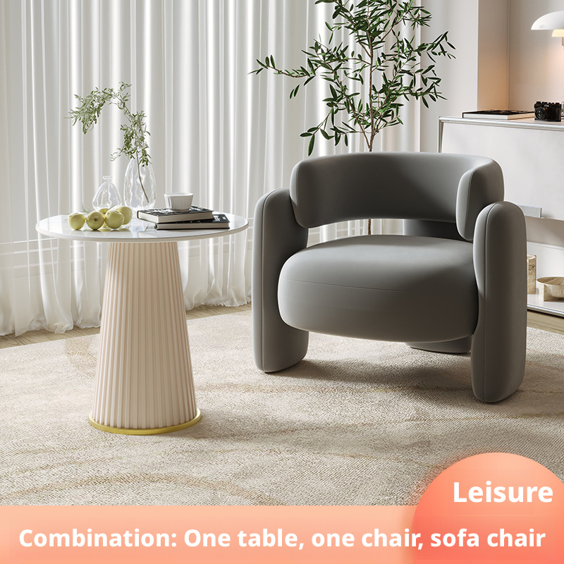 Table basse grise +