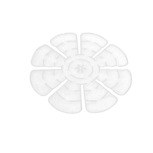 Cuscinetto <span class=keywords><strong>di</strong></span> Ghiaccio <span class=keywords><strong>per</strong></span> Terapia Fredda 22,5*22,5cm, Bianco, <span class=keywords><strong>per</strong></span> Riabilitazione e Raffreddamento Fisico - Product Image 2