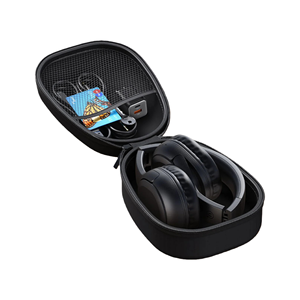 กระเป๋าเก็บหูฟังแบบพกพาสำหรับเดินทาง กล่องใส่หูฟังแบบพับได้ Eva สำหรับ <span class=keywords><strong>airpods</strong></span> <span class=keywords><strong>jbl</strong></span> - Product Image 6