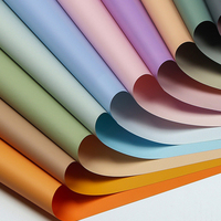 Fabrik Großhandel Blumen Geschenk papier Verschiedene wasserdichte Blumenstrauß Geschenk papier Buntes doppelseitiges Florist Geschenk papier