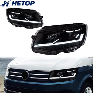 Faros Delanteros LED HETOP para <span class=keywords><strong>Caravelle</strong></span> T6.1 2016-2020, Actualización de Lentes, Accesorios para Auto, Gran Venta, Plug and Play, DRL para Volkswagen - Product Image 1