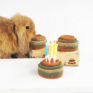Pet <strong>Rabbit</strong> Birthday Cake Chinchilla Guinea Pig Molar Snack Hamster Nutrition High Fiber Food <strong>Rabbit</strong> Chew Toy Supplies - Product Image 4