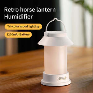 1200mAh Camping Light Humidifier Retro Ultrasonic Aroma <strong>Diffuser</strong> Portable Essential Oils Usb <strong>Diffuser</strong> Home Outdoor <strong>Illumination</strong> - Product Image 5