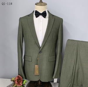 Affaires formel hommes <span class=keywords><strong>costume</strong></span> deux pièces ensemble simple boutonnage peigné revers cranté transfrontalier en gros <span class=keywords><strong>mariage</strong></span> garçon d'honneur <span class=keywords><strong>costume</strong></span> hommes - Product Image 6