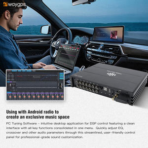 Procesador de Audio Dsp de 10 Canales, Amplificador de Potencia para Automóvil HiFi, Compatible con Salida de Fibra Óptica Coaxial, Caja de Audio Ethernet - Product Image 3