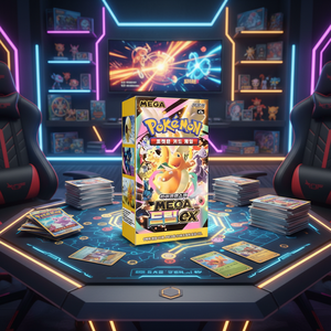Boîte de boosters Pokémon Mega Dream Ex de haute qualité, version coréenne, 30 paquets, collection de cartes à collectionner en papier premium, vente en gros - Product Image 3