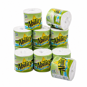 กระดาษชำระเนื้อเยื่อไม้บริสุทธิ์ 3 ชั้น 500 แผ่น เนื้อนุ่มพิเศษ ปลอดภัยสำหรับบ่อส้วม ใช้แล้วทิ้ง เป็นมิตรกับสิ่งแวดล้อม แบบม้วนมาตรฐาน - Product Image 4
