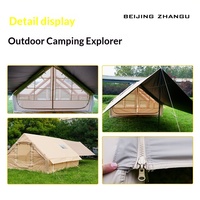 Tente de toit gonflable en tissu Oxford imperméable de 12 mètres carrés, installation rapide quatre saisons, protection solaire pour pique-nique en plein air