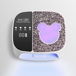 Lampada Professionale per Unghie SUN S80 168W, Asciugatura Rapida del Gel, 36 LED, <span class=keywords><strong>2</strong></span> in 1 UV LED con Diamanti - Product Image 3