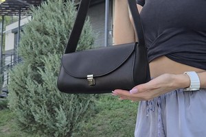 Bolso de Hombro de Cuero Hecho a Mano Personalizado para Mujer, Elegante Bolso de Noche Pequeño, Estilo Vintage, Regalo para Ella - Product Image 6