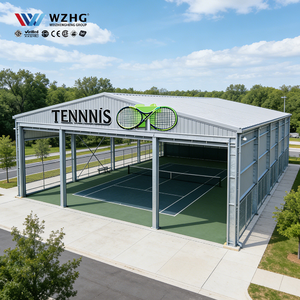 Complejo de Entrenamiento de Tenis, Estructura de Acero con Marco de Portal Pre-fabricado, Certificado ISO9001, Resistente al Fuego, Vida Útil de 50 Años, EE. UU. y Australia - Product Image 1