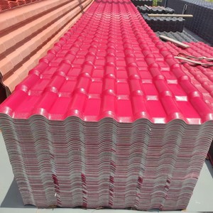 Láminas de Techo Corrugadas de Resina Sintética, Impermeables, Diseño Tradicional para Techos de Edificios - Product Image 1