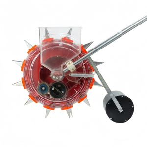Sembradora manual agrícola pequeña para maíz, trigo y semillas de cacahuete, tipo andador y ligera - Product Image 1