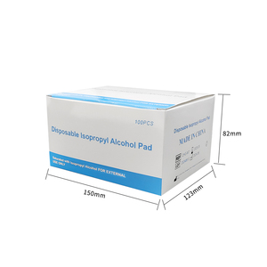 Tampons antiseptiques jetables personnalisés pré-imprégnés d'alcool isopropylique à 70 % - Product Image 3