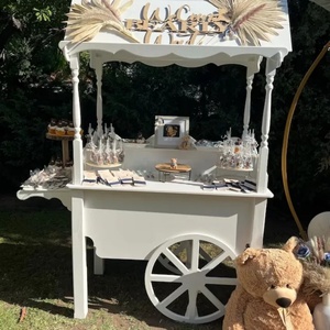 Vente d'usine : Chariot à bonbons avec roues, chariot à bonbons pour mariages, fêtes, festivals, activités de loisirs - Product Image 5