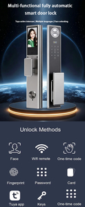 กลอนประตูอัจฉริยะ Glomarket Home Cnc ระบบไบโอเมตริกซ์ สแกนเส้นเลือดฝ่ามือ สแกนใบหน้า พร้อมวิดีโออินเตอร์คอม สแกนลายนิ้วมือ ควบคุมผ่านแอป Tuya  ล็อคประตูระยะไกล - Product Image 4