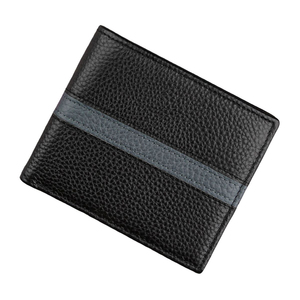 Harley-Davidson Men's RFID Blocking Bi-Fold Trucker Wallet - Gray