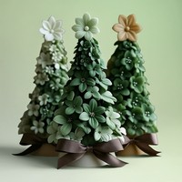 Blumenförmige Lebensmittelechte Silikon-Duftkerzen-Kuchenform Wiederverwendbar Umweltfreundlich Hitzebeständig Ungiftig Spülmaschinen- und Ofenfest