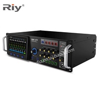Console de mixage audio professionnelle MU22, 22 entrées, 18 sorties, mixeur sonore numérique, écran tactile, télécommande WiFi, USB