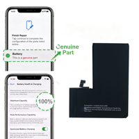 Batterie de remplacement authentique et diagnostiquable pour iPhone 14 Pro 3200mAh A2650/A2889/A2890/A2891/A2892