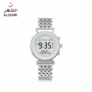 Factory Price <strong>Al</strong> <strong>Fajr</strong> Prayer <strong>Watches</strong> Dual Time Azan <strong>New</strong> Design Waterproof <strong>Watch</strong> for Women - Product Image 2
