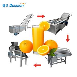100% Linha De Produção De Suco De Frutas Concentrado Laranja Bebidas Manga e Abacaxi Linha De Produção De Processamento Em Venda Quente - Product Image 1