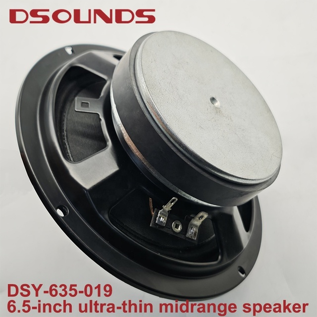 6.5-inch Ultra-thin Midrange Speaker Low Cost Car Audio Speaker Pro Audio Subwoofer Speaker Customizable for Car Audio System