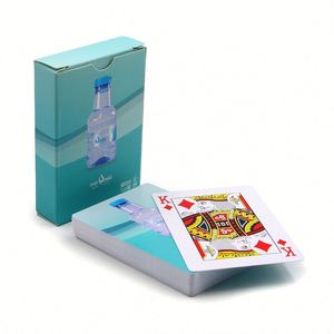 Wholesale Custom Design Personalized Printed <b>Playing</b> Game Restaurant Bar Tea Drink Shop Entertainment Pvc Poker <b>Cards</b> - Product Image 5