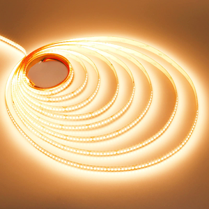 Chất lượng cao linh hoạt 12V 24V <span class=keywords><strong>RGB</strong></span> 10mm PCB COB dải ánh sáng nhà tối giản trang trí nội thất dreamcolor ánh sáng LED Strip - Product Image 3