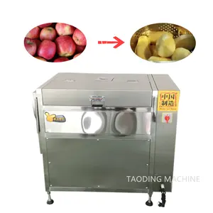fully equipped commercial potato peeler potato peel remove machine tapioca peeling machine