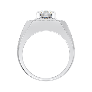 Haute Qualité Hommes 925 Argent Cubique Zircone Anneau Style Classique Rhodium Placage Direct Usine En Gros Vietnam Fabricant - Product Image 4