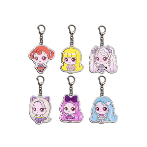 Custom Wholesale PVC Acrylic UV Printed Cartoon Bag Pendant Decoration Cute Fashion Trend Interesting Gift Star Souvenir - Product Image 2