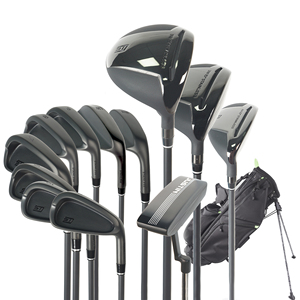 Kit de clubs de <span class=keywords><strong>golf</strong></span> personnalisé avec logo OEM, comprenant Driver en titane, fers à cavité en acier inoxydable et putter, ensemble complet de 11 pièces, vente en gros - Product Image 1