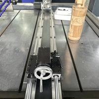 Máquina CNC Mini 6090 de Jinan Mosencnc y Sistema de Eje Rotatorio |   Mini máquina CNC para grabado multiángulo en madera y acrílico