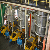 Palmvruchtenpalmpitolie-Extractiemachine/Complete Palmolieproductielijn Automatische Machine Bakolie Geleverd 600tpd